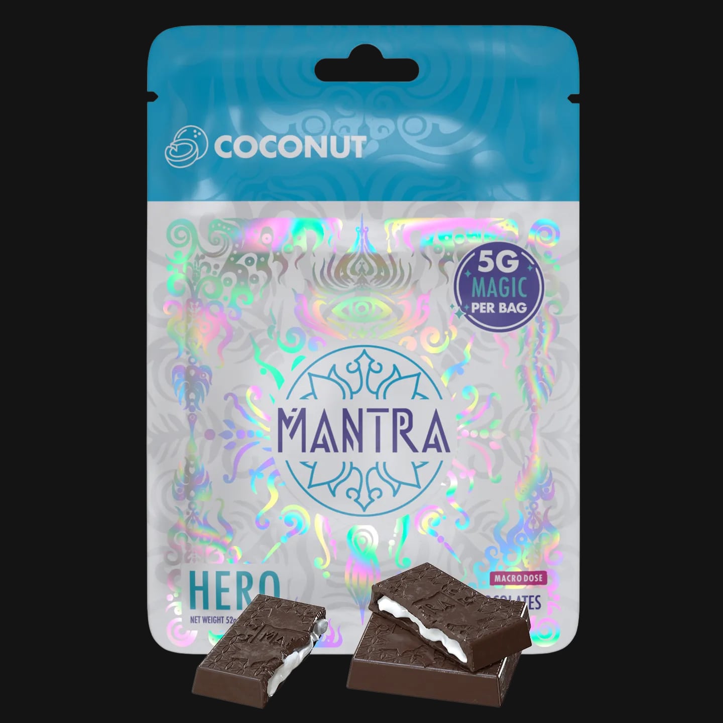 Hero Mini Chocolates: Coconut